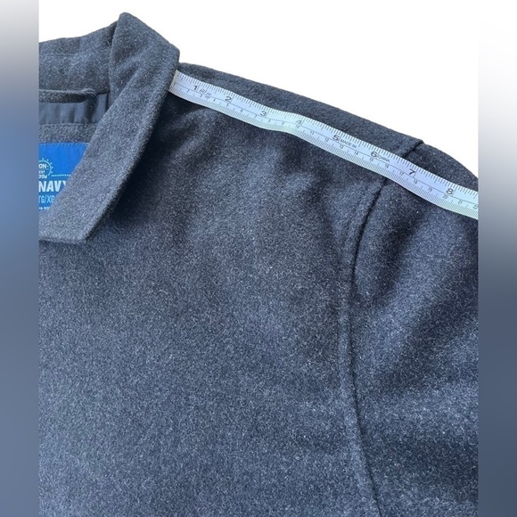 Old Navy Gray Wool Coat size XL/TG/XG - Picture 12 of 16